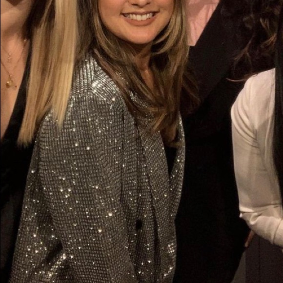 Shiny Silver Blazer - Picture 4 of 14